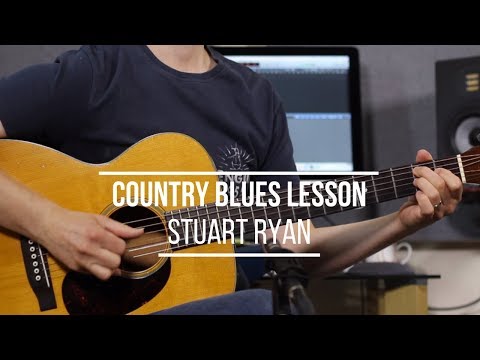 Fingerstyle Guitar Lesson - How To Play Country Blues