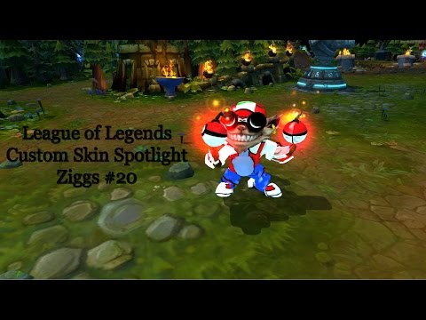League of Legends Custom Skin Spotlight Ziggs #20, Ziggs Pokemon Trainer