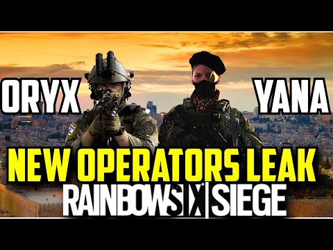R6 New Operators Leak - Oryx & Iana Gadget & Abilities Loadout Y5S1 Slowpoke Buck Zofia Elite