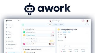 Wie funktioniert awork? (Tutorial): Einfach Aufgaben, Projekte &  Zeiten verwalten & planen