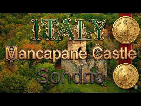 #Mancapane #Castle, #Sondio, #Lombardia, #Italy, #autumn #2023, #Landscape #8K  #cinematography #AI