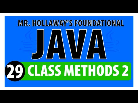 29 Java Methods Multiple Parameters Arguments Overloading Mr Hollaways Foundational Java
