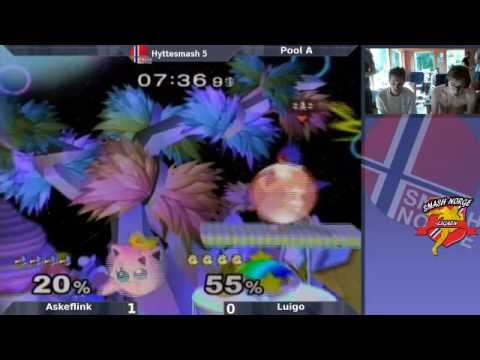 Hyttesmash 5 - Pool A - Luigo vs Askeflink