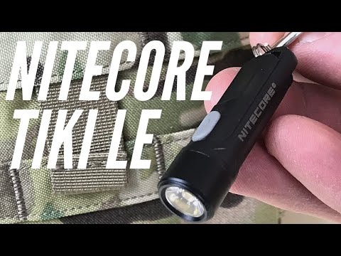 FIRST LOOK: Nitecore Tiki LE Keychain Light - 300 Lumens & .37 Ounces