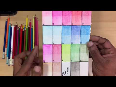 The Fine Touch Watercolor Pencil Review