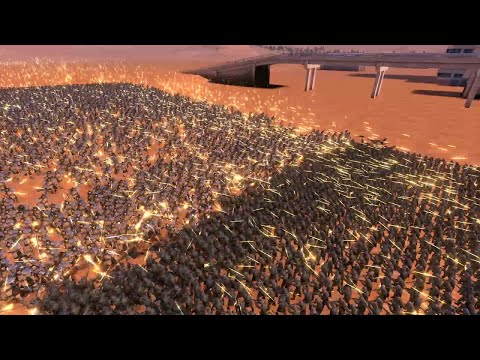 5000 Soul Tyrant's  vs 10000 German Machine Guns  | Ultimate Epic Battle Simulator |