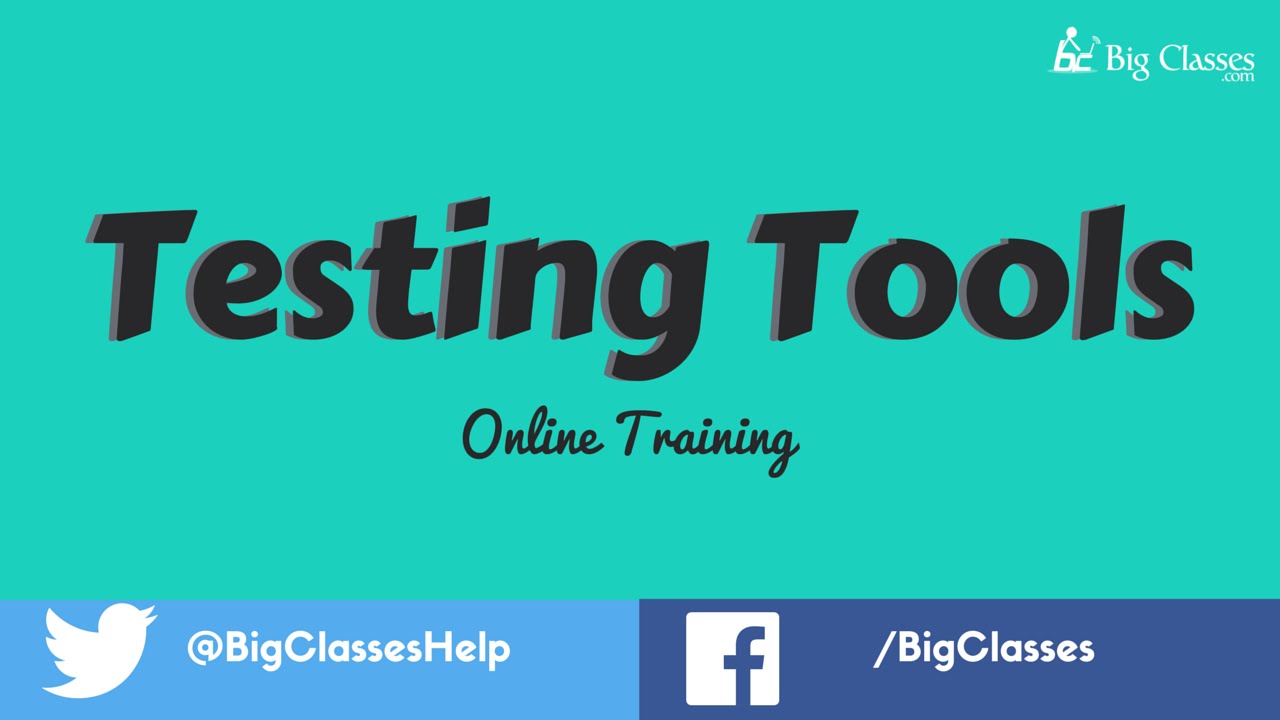 Testing Tools Online Training | Testing Tools Training Videos