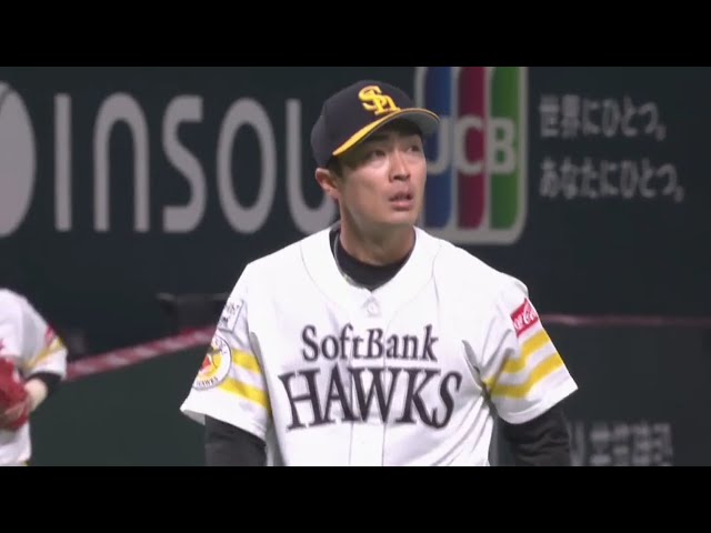 【4回表】ホークス・和田 4回1失点の好投で順調な仕上がりをアピール!! 2020/3/4 H-S