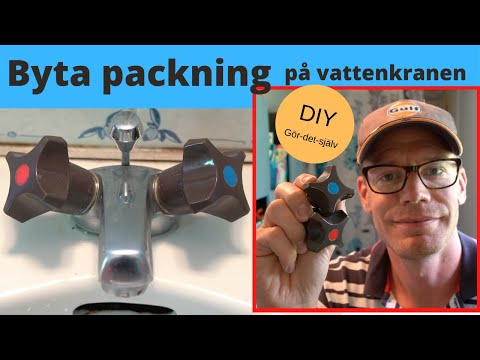 Byta packning på vattenkranen