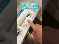 APEC Reverse Osmosis continuously running, draining wastewater #shorts #waterfilter #reverseosmosis
