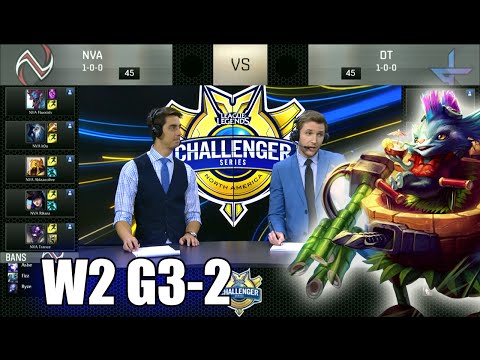 Nova eSports vs Dream Team | Game 2 S6 NACS Summer 2016 Week 2 | NVA vs DT G2 1080p