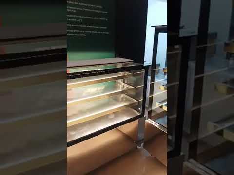 Pastry display counter