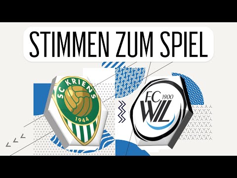 Stimmen zum Spiel: SC Kriens - FC Wil 1900