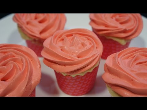 Cupcakes de rosas | Recetas románticas