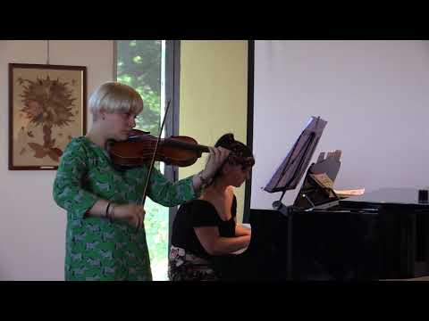Costanza Tinti - Saggio di Violino della classe di Stela Thaci - 2018