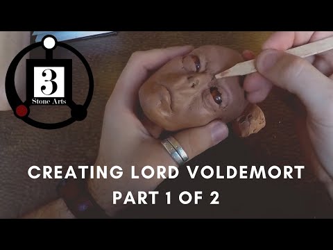 Creating LORD VOLDEMORT part 1 of 2
