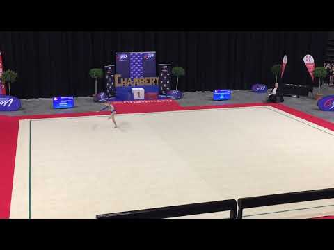 Keylia Faz corde - Nat A 12-13 ans - France Chambéry 2019