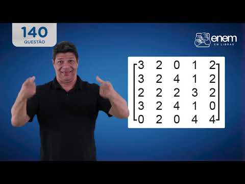Enem em Libras 2019 | Questão 140 | Prova de Matemática e suas Tecnologias