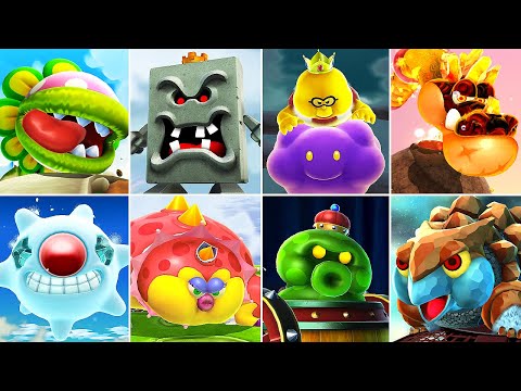 Super Mario Galaxy 2 HD - All Bosses (No Damage)