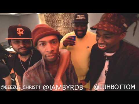 Byrd b , luh bott , @beezus_christ1 in studio blog  shot by @kingyella edited by @vickmont