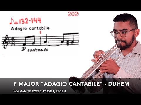 TMEA All-State Trumpet Etude 2 - 2020-2021