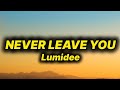 Lumidee - Never Leave You (lyrics)