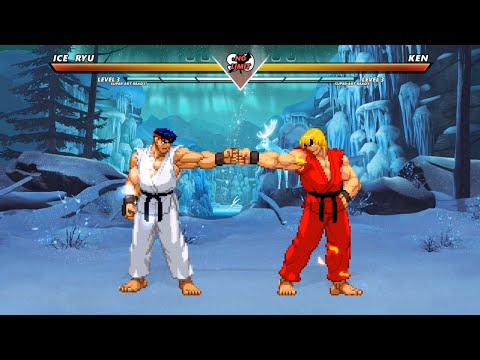 ICE RYU vs FIRE KEN - The most epic fight!