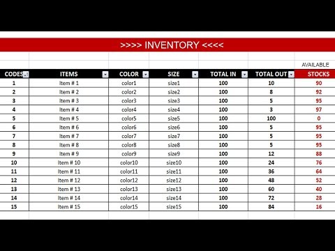 download lagu mp3 mp4 Pantry Inventory List Excel, download lagu Pantry Inventory List Excel gratis, unduh video klip Pantry Inventory List Excel