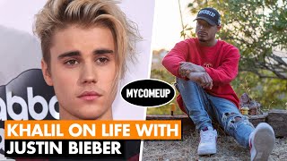 Khalil On Living In Foster Care & Life With Justin Bieber | MYCOMEUP