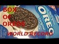 Fastest Time To Eat A Box Of Oreos