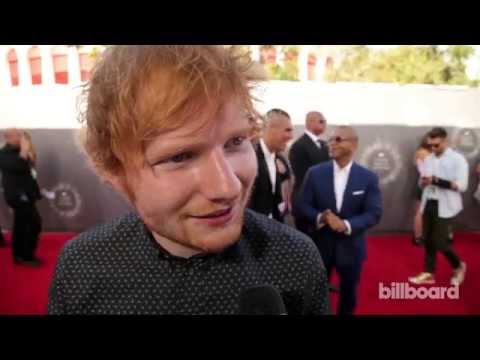 Ed Sheeran on the MTV VMAs Red Carpet 2014