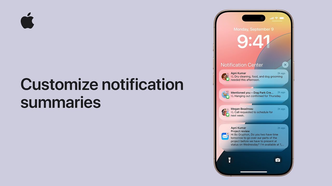 How to customize notification summaries on iPhone or iPad | Apple Support