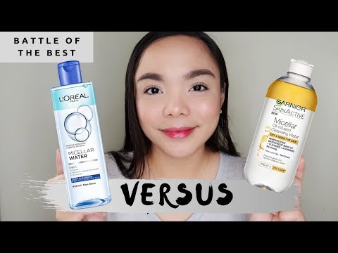 BATTLE OF THE BEST MICELLAR WATER: GARNIER OIL-INFUSED VS L'OREAL BI PHASE