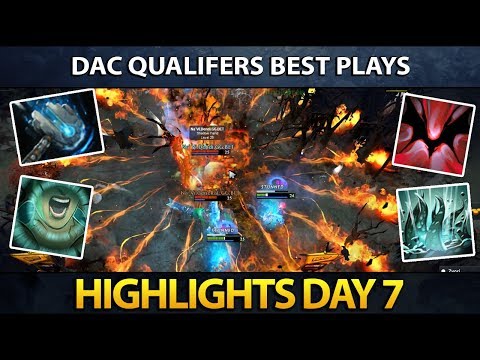 Best PLAYS - DAC 2018 - Dota 2 - [Day 7]