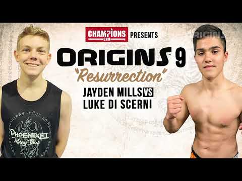 Origins 9: Luke Di Scerni vs Jayden Mills [FULL FIGHT]