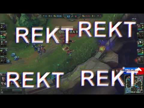 [MLG] INSANE  200 IQ Calculated CHALLENGER Draven 1v4 Outplay