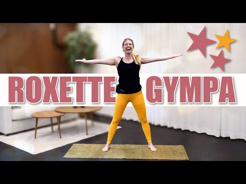 ROXETTE GYMPA - nostalgiträning för alla nivåer - styrka och puls