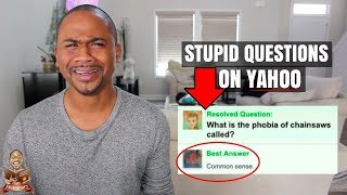 Dumbest Fails #68 | The Stupidest STUPID questions on the internet | Yahoo Answers (2018)