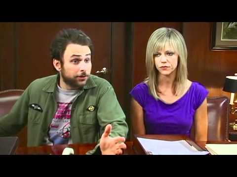 Dee and Charlie lawyer scene