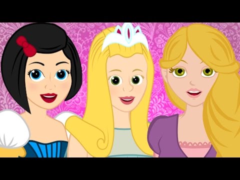 PRINCESA |  Branca de Neve  - A Bela Adormecida - Rapunzel | 3 contos com Os Amiguinhos