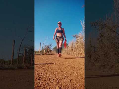 Caminhada sertaneja Comunidade Santa Rita município Vianópolis Goiás Brasil