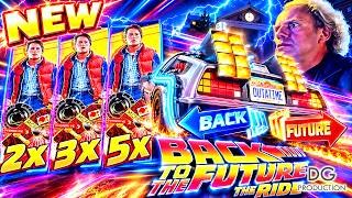 ‼️NEW‼️OMG BACK TO THE FUTURE DELOREAN TIME TRAVEL SLOT MACHINE LAS VEGAS CASINO