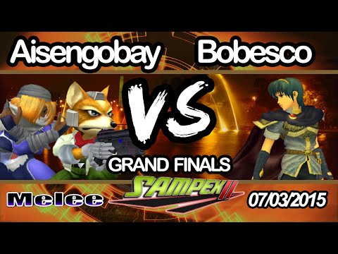 [SAMPEX 2] - Aisengobay [Fox-Sheik] vs Bobesco [Marth] - Grand Finals - Set 1