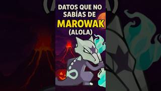 Datos Que No Sabías De Marowak Alola🔥☠️ #pokemon #tarjetaspokemon #pokemongo #pokemonchannel