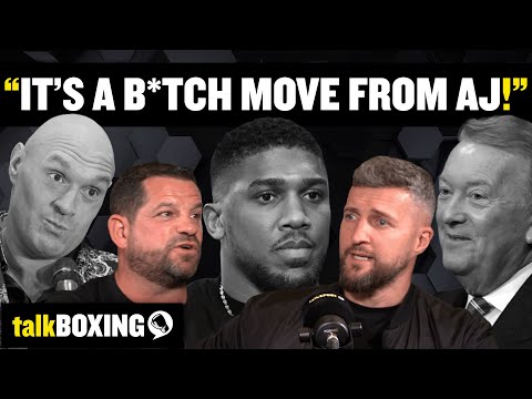 "IT'S A B*TCH MOVE FROM ANTHONY JOSHUA!" 👀 | EP34 | talkBOXING with Spencer Oliver & Carl Froch