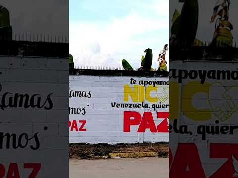 Mural por la Paz! en el estado Aragua Municipio Lamas