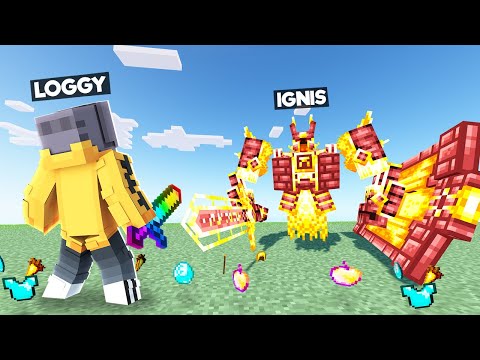 Hindustan Gamer Loggy - 1000 MOBS ARMY VS LOGGY IN MINECRAFT