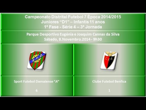 Camp Dist Fut7 2014/15 Jun D1 Sér.4 - Jorn.03