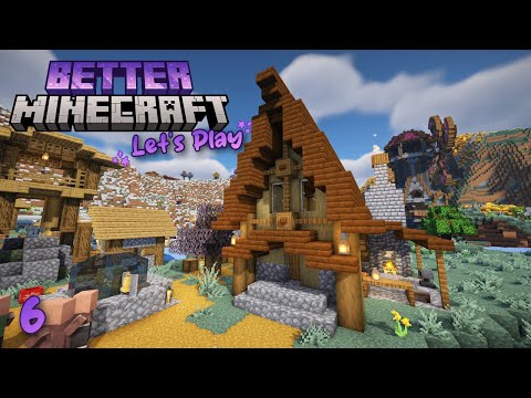 Building a Village Blacksmith 🗡️ | Better Minecraft Let's Play | Ep 6