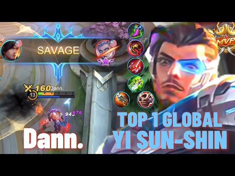 Super Aggressive Yss With New Item SAVAGE!! - Top 1 Global YSS Gameplay By Dann. - MLBB